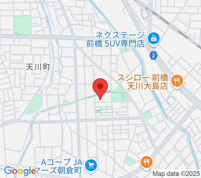 キャットミュージックAdachiピアノ教室の地図