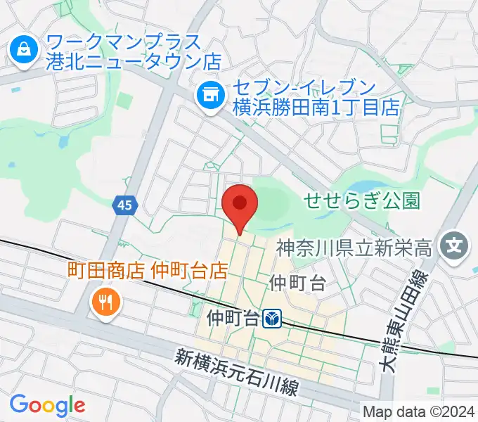 スタジオオーパーツの地図