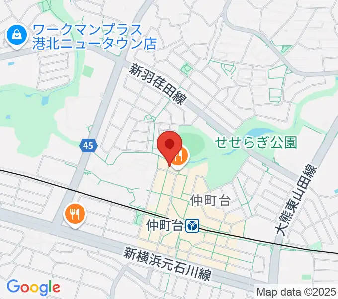 スタジオオーパーツの地図