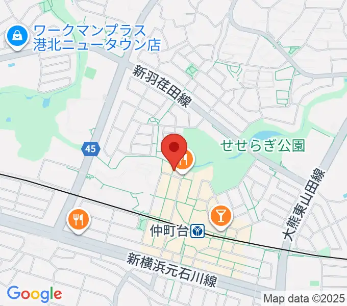スタジオオーパーツの地図