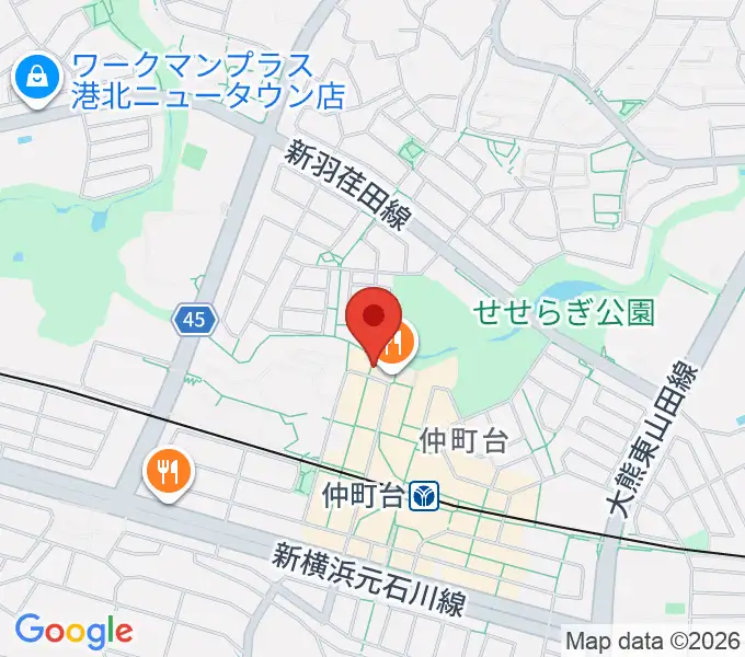 スタジオオーパーツの地図