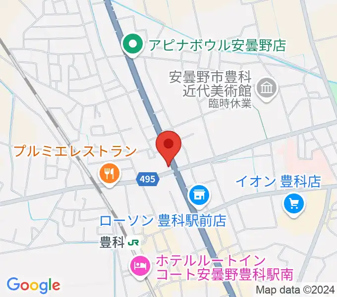 サウンドバーリュークの地図