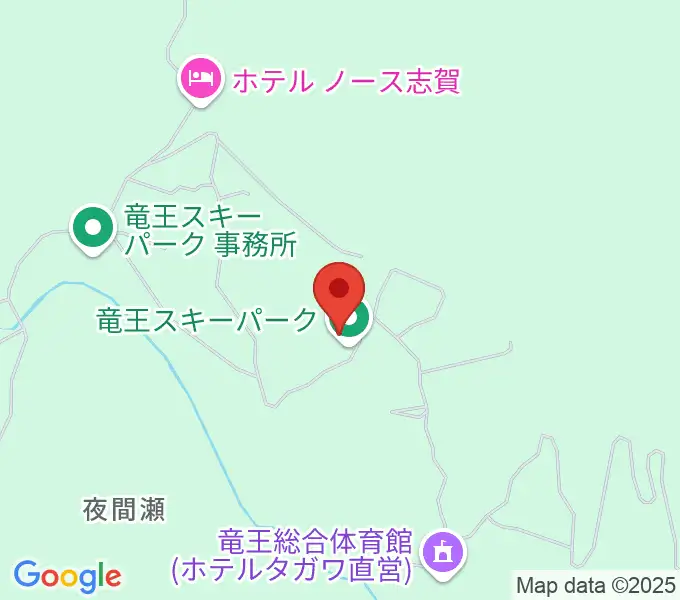 北志賀ホリデーインの地図