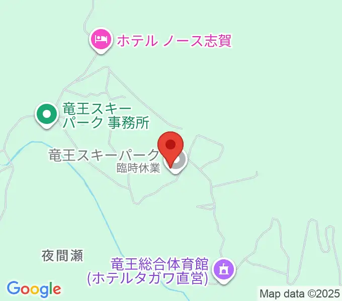 北志賀ホリデーインの地図