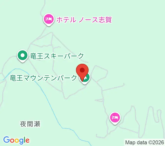 北志賀ホリデーインの地図
