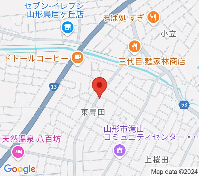 ほしの音楽教室の地図