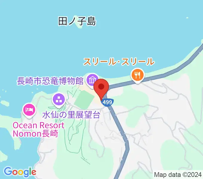 長崎市野母崎文化センターの地図