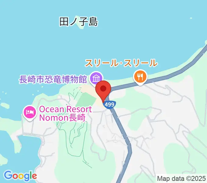 長崎市野母崎文化センターの地図