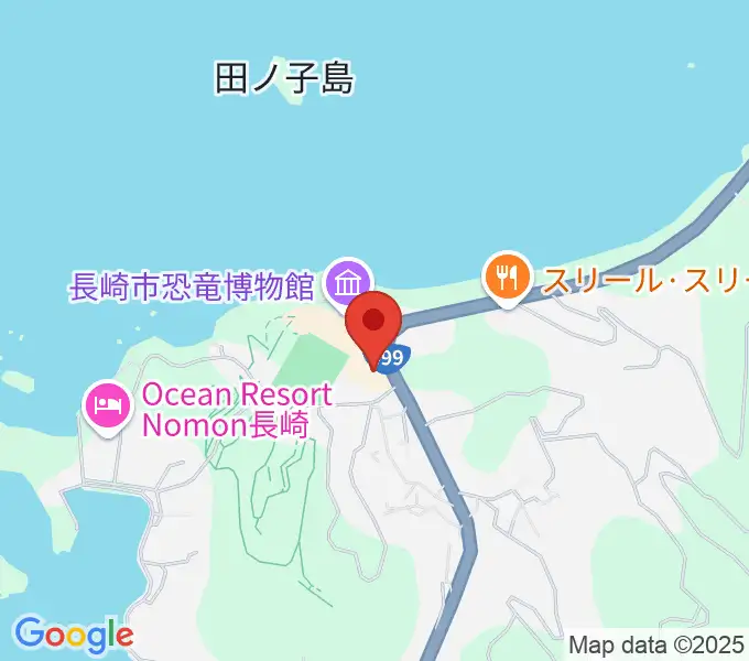 長崎市野母崎文化センターの地図