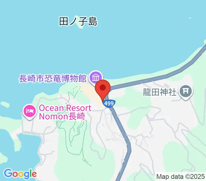 長崎市野母崎文化センターの地図