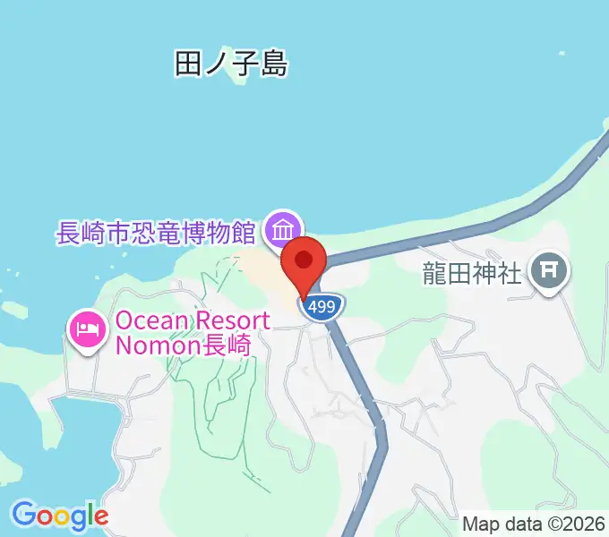 長崎市野母崎文化センターの地図