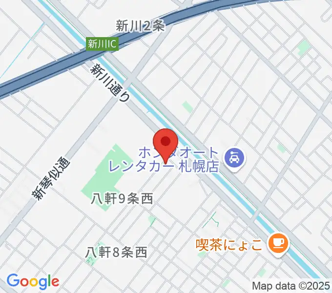 平地ピアノ教室の地図