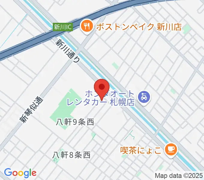 平地ピアノ教室の地図
