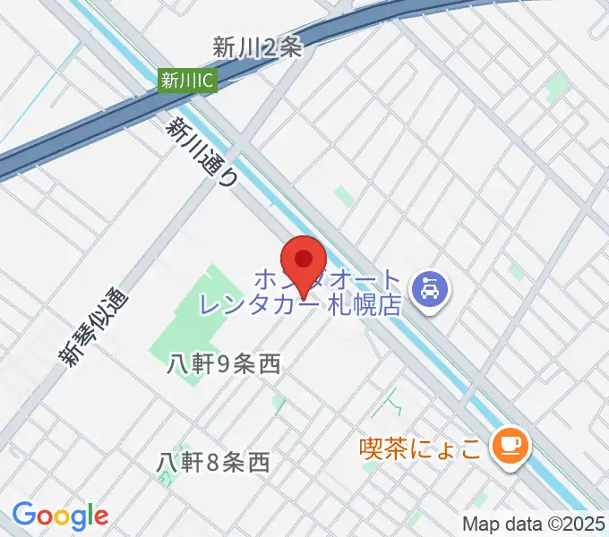 平地ピアノ教室の地図