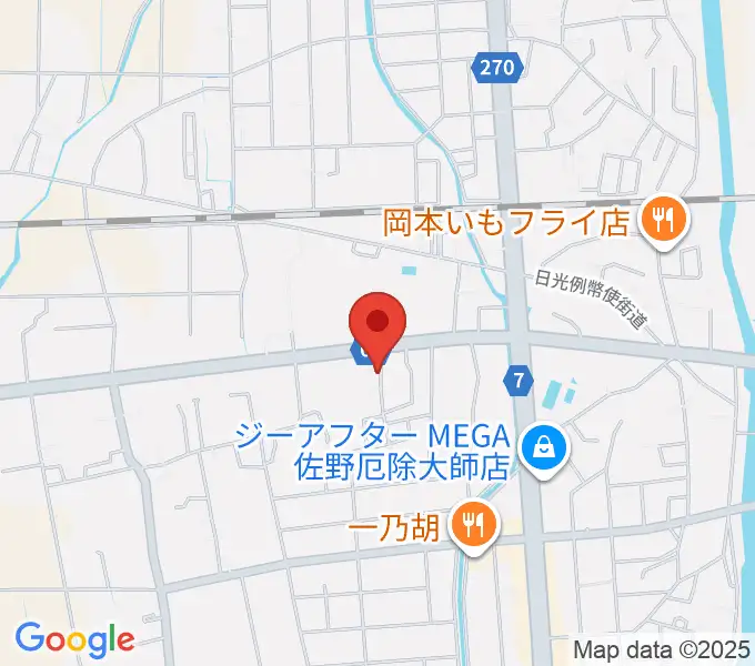 雅美ピアノ教室の地図