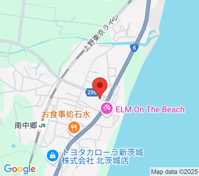 いせ音楽教室の地図