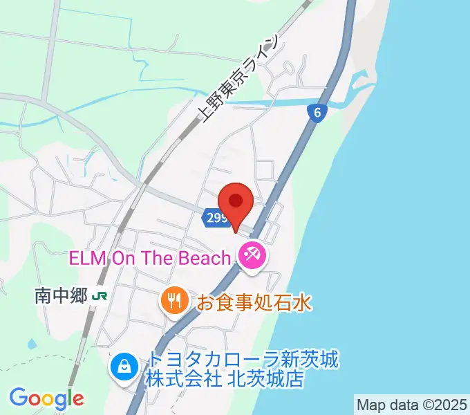 いせ音楽教室の地図