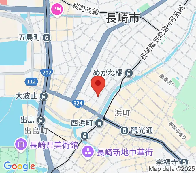 メルカつきまちホールの地図