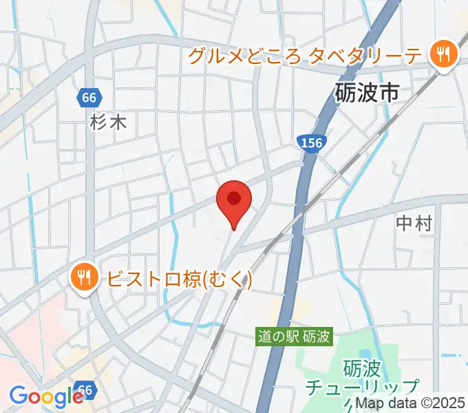 あいこ音楽教室の地図