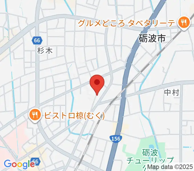 あいこ音楽教室の地図