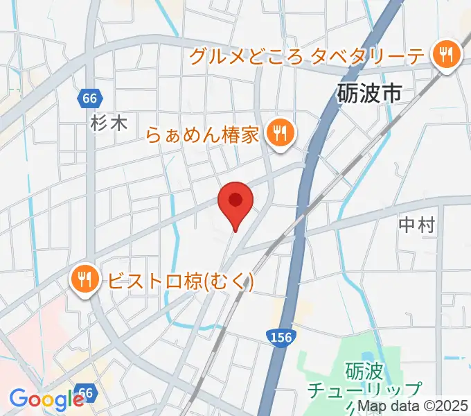 あいこ音楽教室の地図