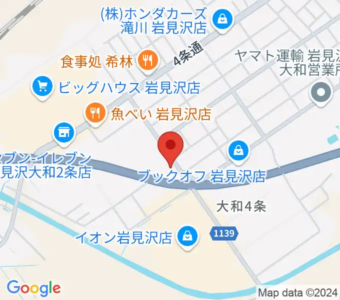 MP HALLの地図