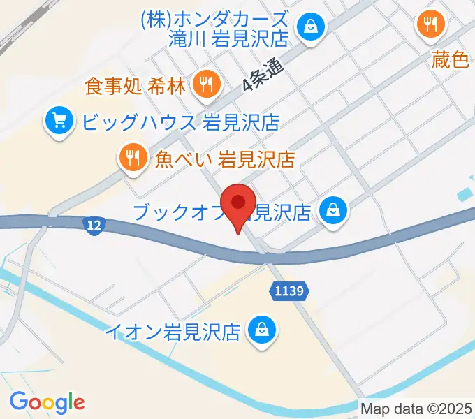MP HALLの地図