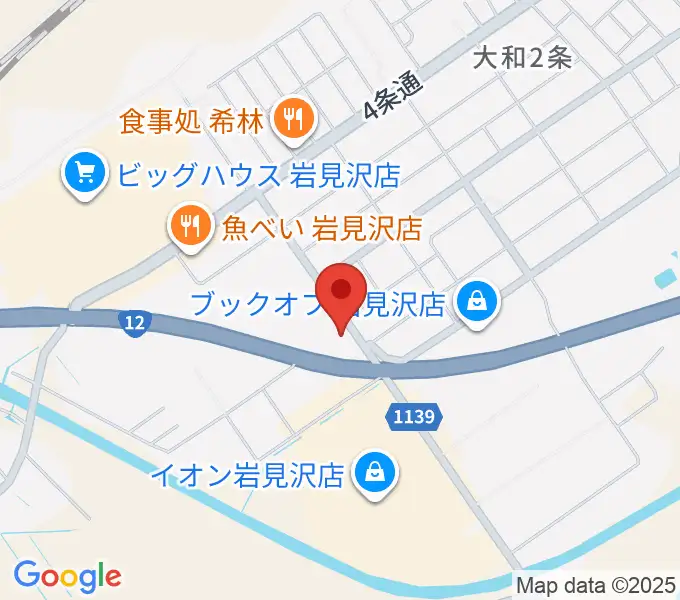 MP HALLの地図