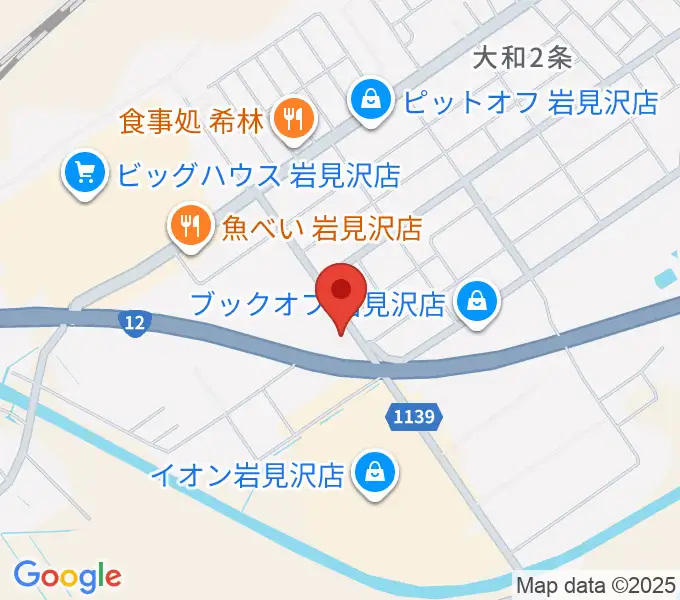 MP HALLの地図