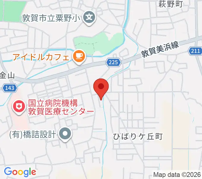 角野萌ぎ会ピアノ教室の地図