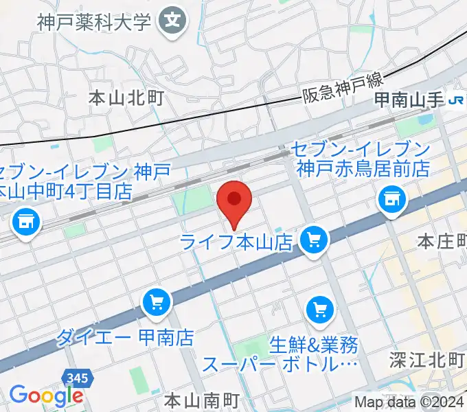 はな音楽教室の地図