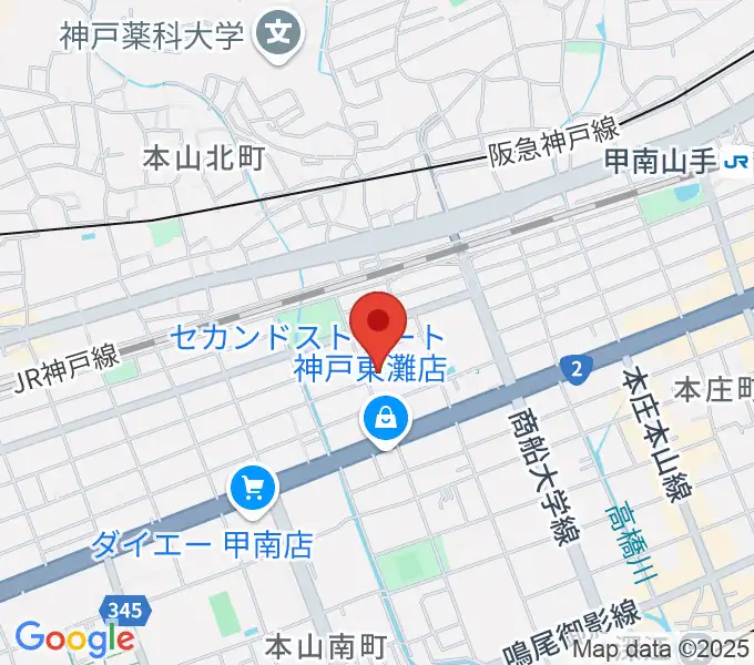 はな音楽教室の地図