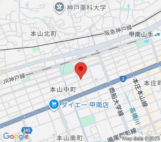 はな音楽教室の地図