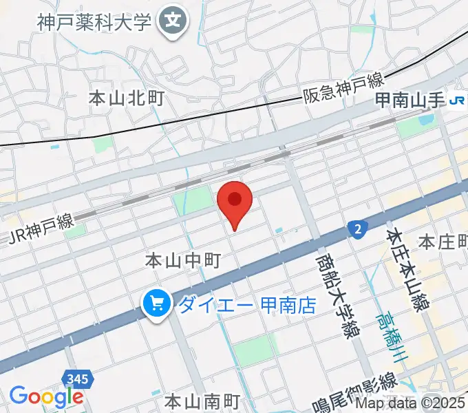 はな音楽教室の地図