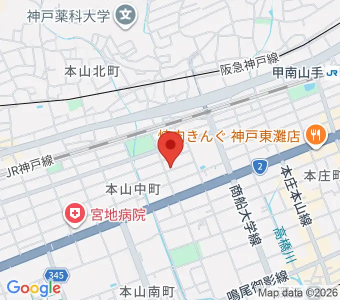 はな音楽教室の地図