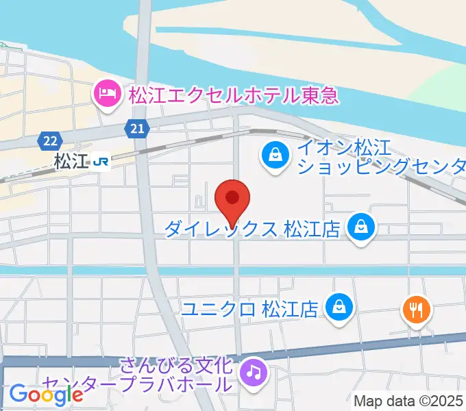 つちえ楽器リーベン音楽教室の地図