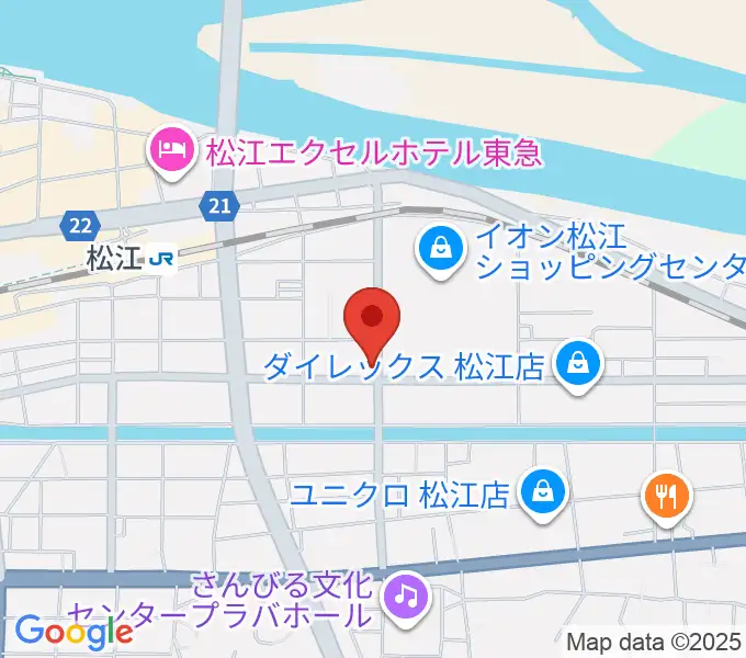 つちえ楽器リーベン音楽教室の地図