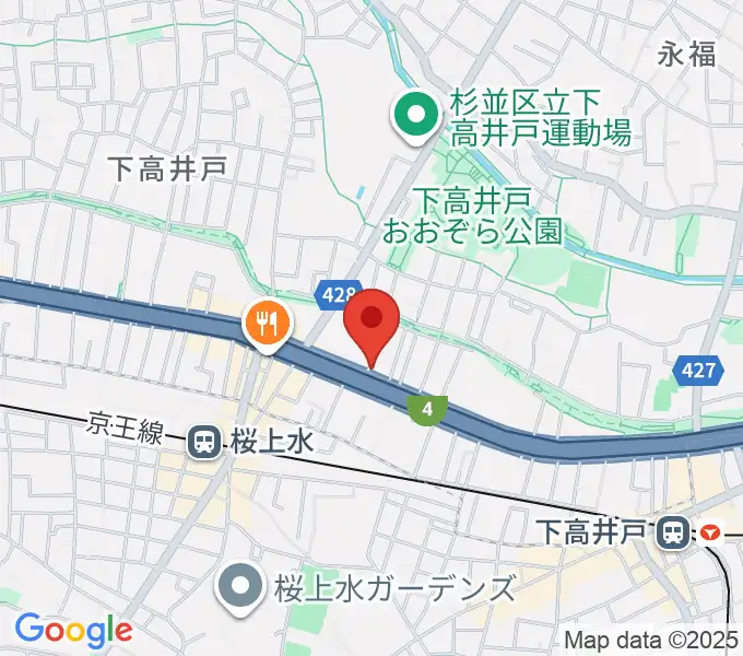 バイオリンレガートの地図