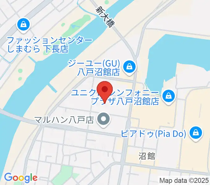 サウンドクリエイトの地図