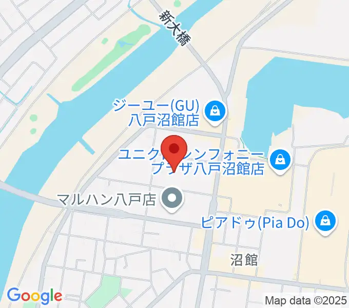 サウンドクリエイトの地図