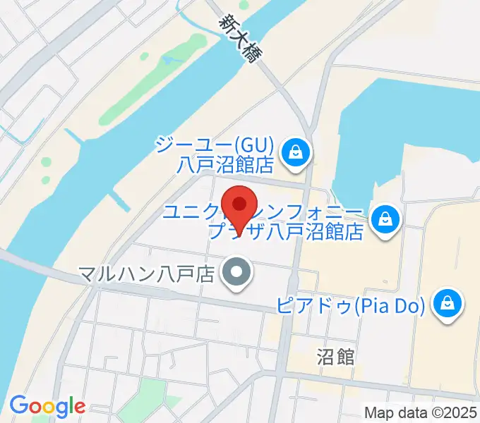 サウンドクリエイトの地図