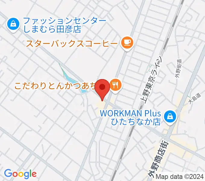 スタジオ音楽工房の地図