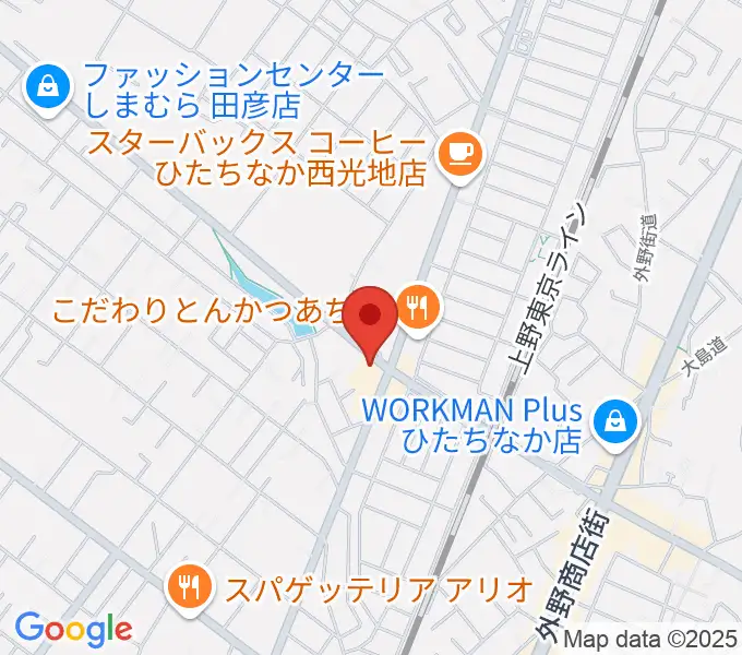 スタジオ音楽工房の地図