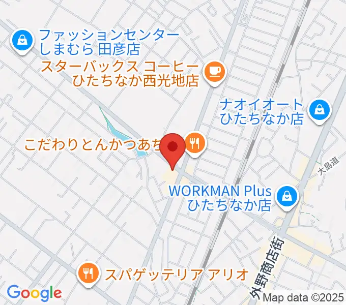 スタジオ音楽工房の地図