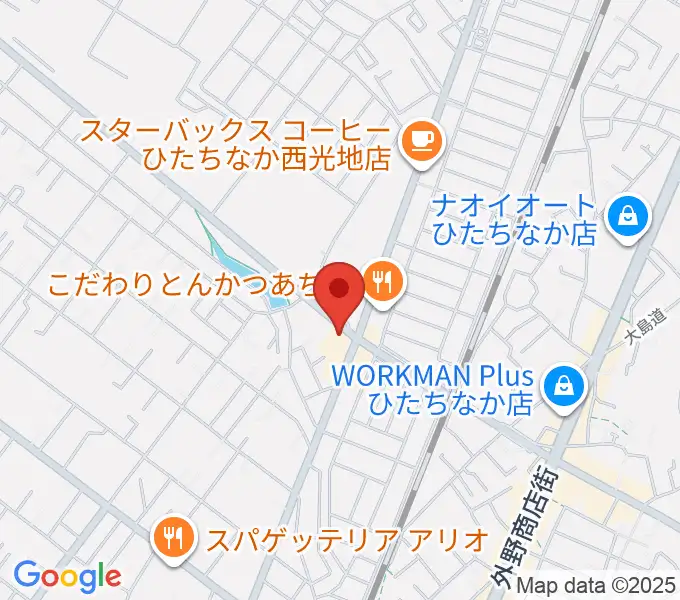 スタジオ音楽工房の地図