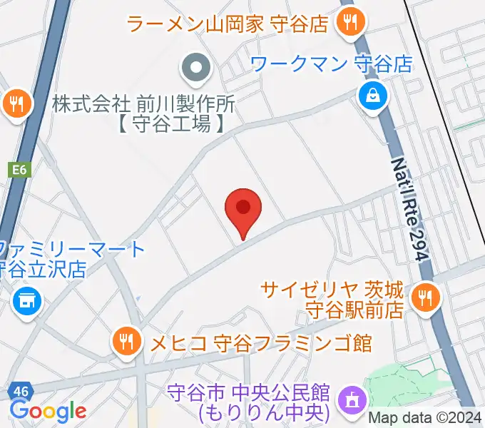 SOUND STUDIO OZの地図