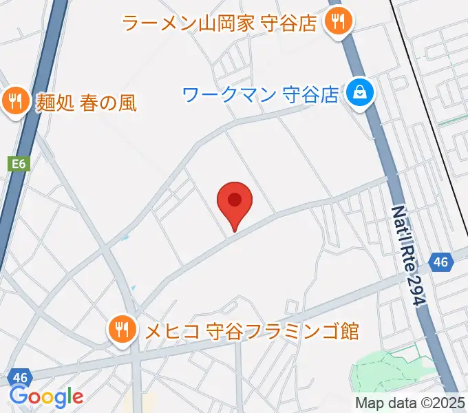 SOUND STUDIO OZの地図