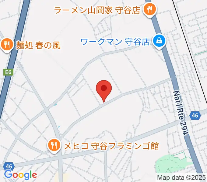 SOUND STUDIO OZの地図