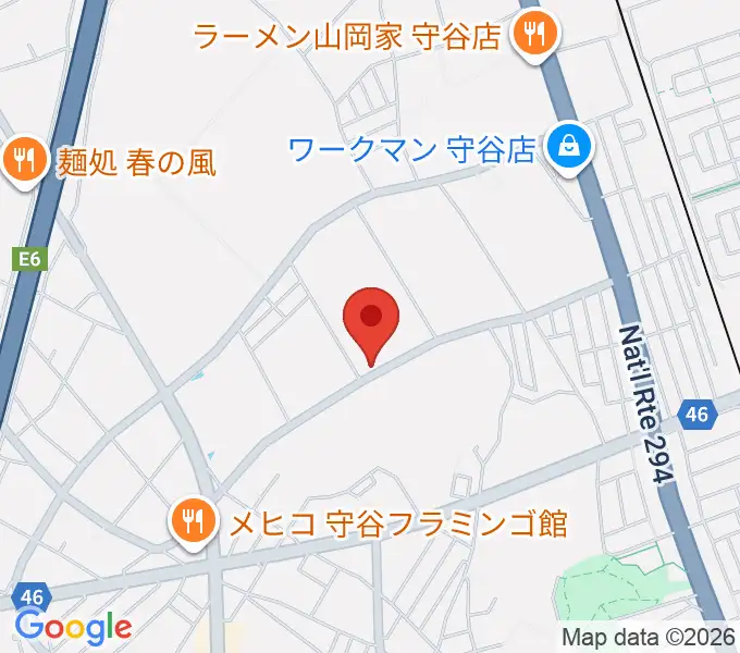 SOUND STUDIO OZの地図