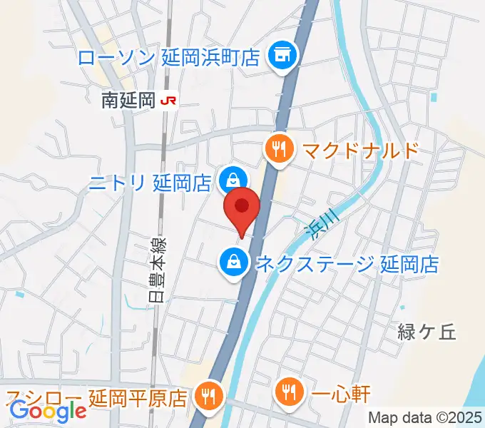 カジオンスタジオ 音楽教室の地図